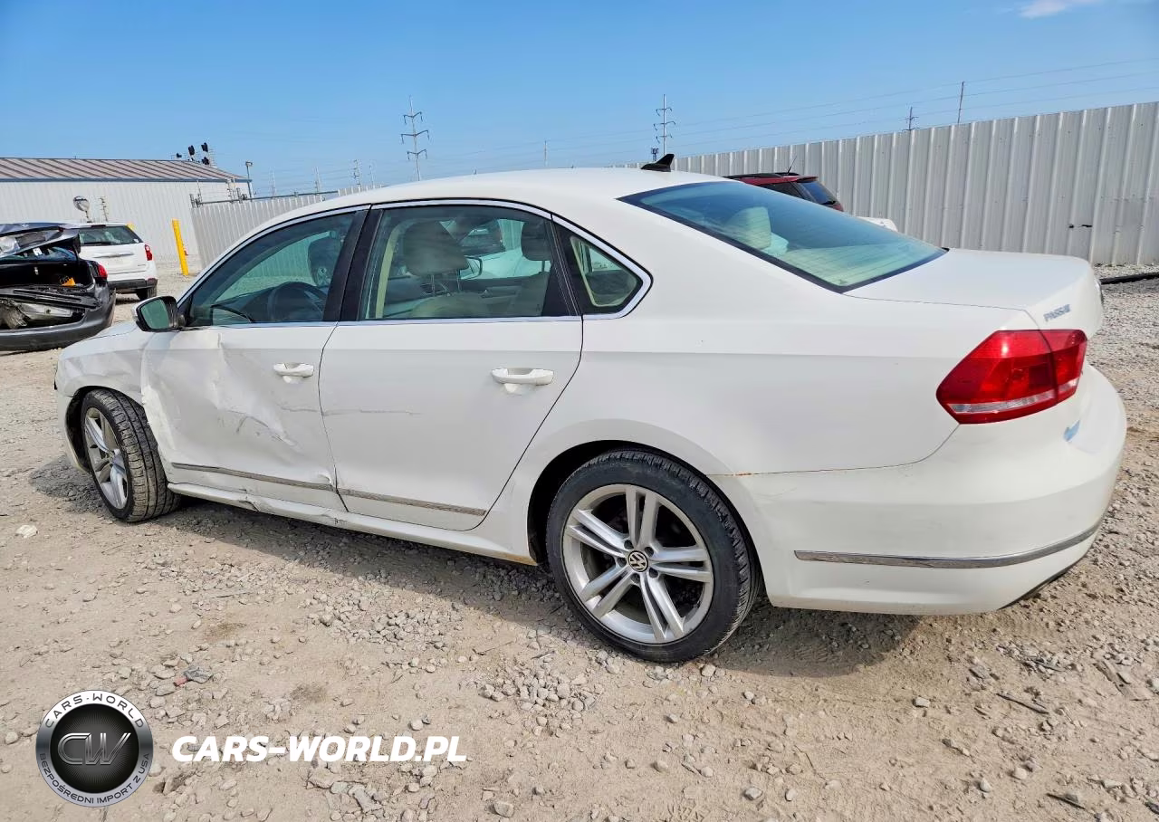 2014 Volkswagen Passat Se VIN:1VWBN7A32EC102527 - 2