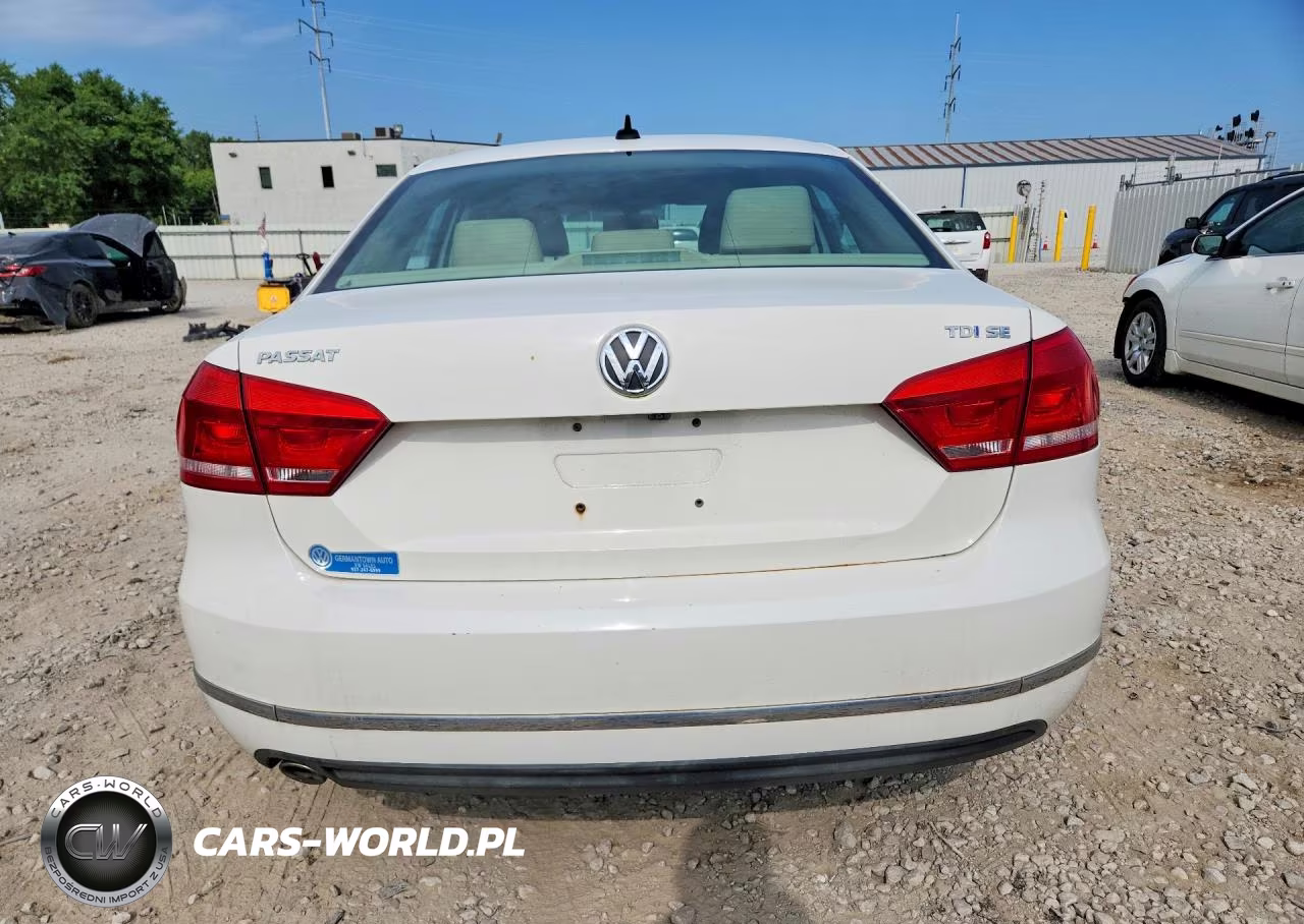 2014 Volkswagen Passat Se VIN:1VWBN7A32EC102527 - 6