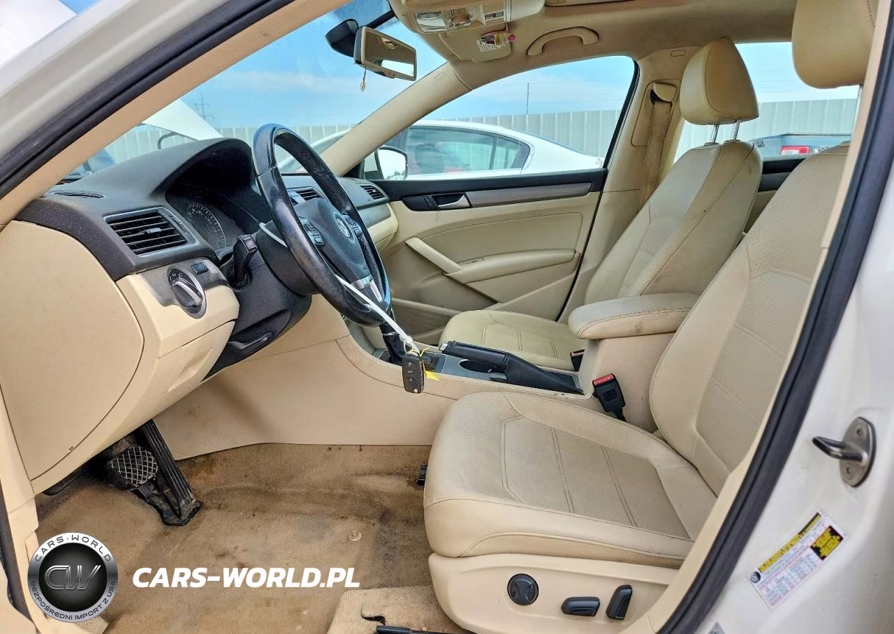 2014 Volkswagen Passat Se VIN:1VWBN7A32EC102527 - 7