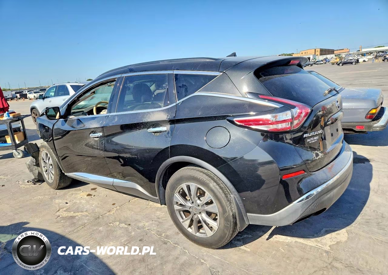 2016 Nissan Murano Sv VIN:5N1AZ2MG9GN109112 - 2
