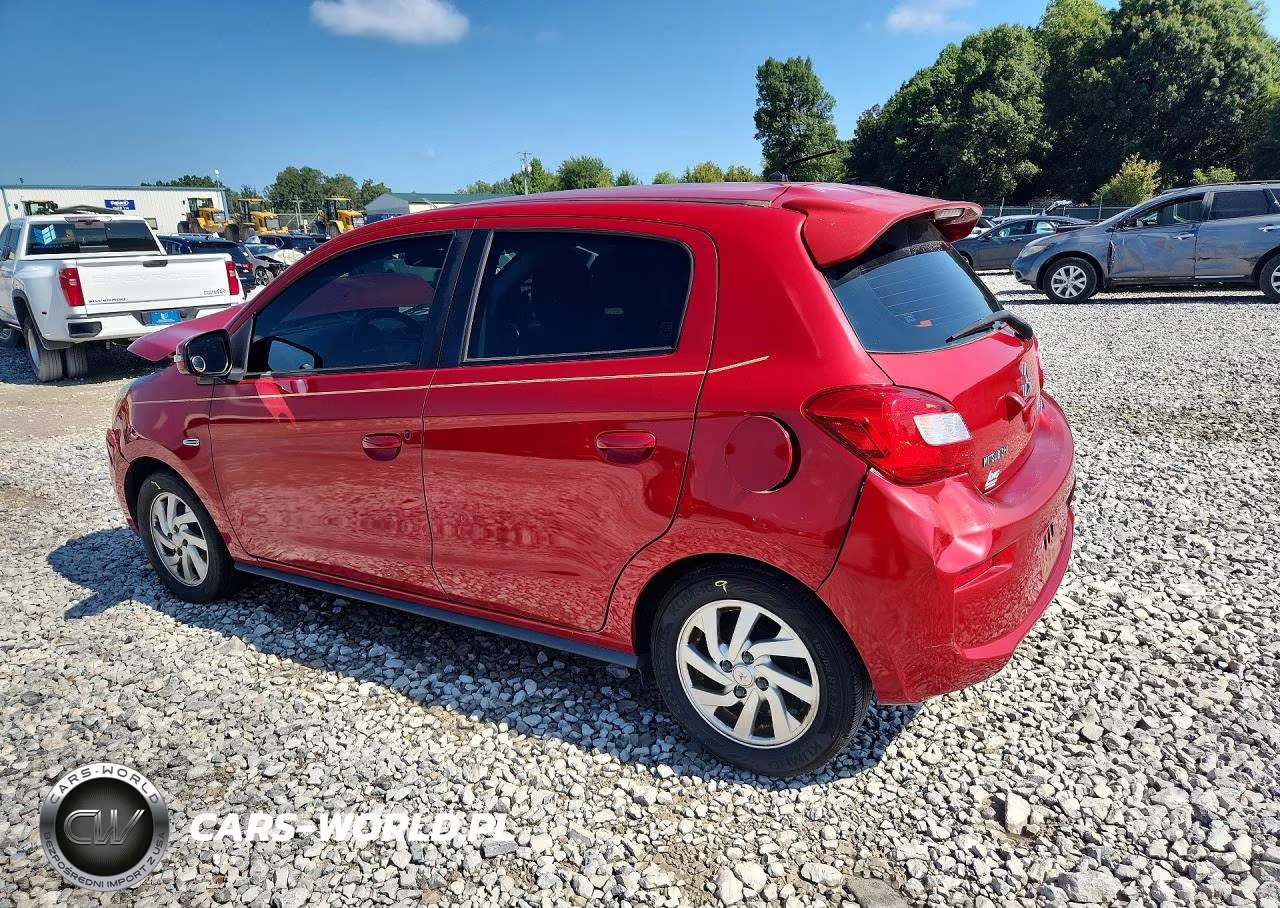 2017 Mitsubishi Mirage Se VIN:ML32A4HJ4HH017653 - 2