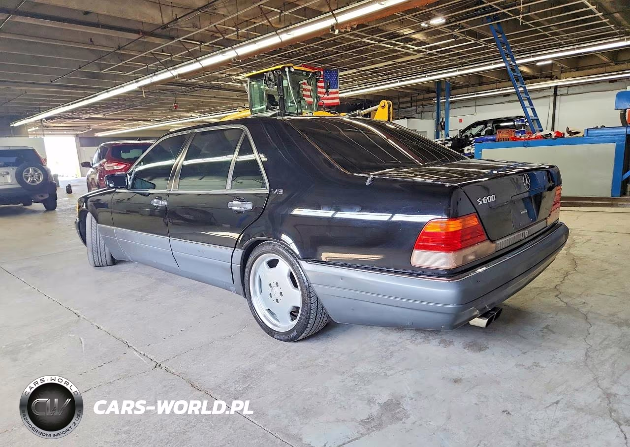 1995 Mercedes-Benz S 600 VIN:WDBGA57E2SA212629 - 2