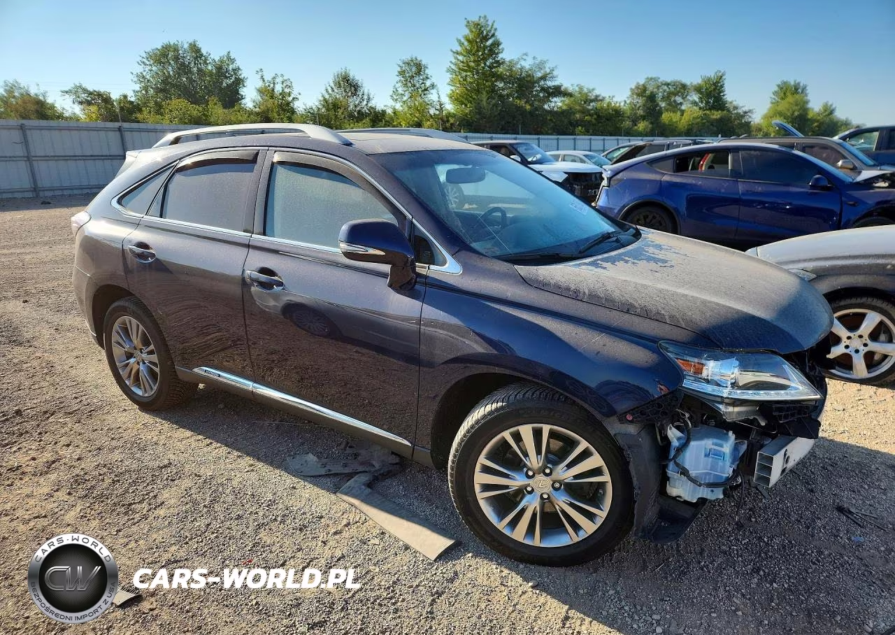 2014 Lexus Rx 450H VIN:JTJBC1BA1E2457985 - 4