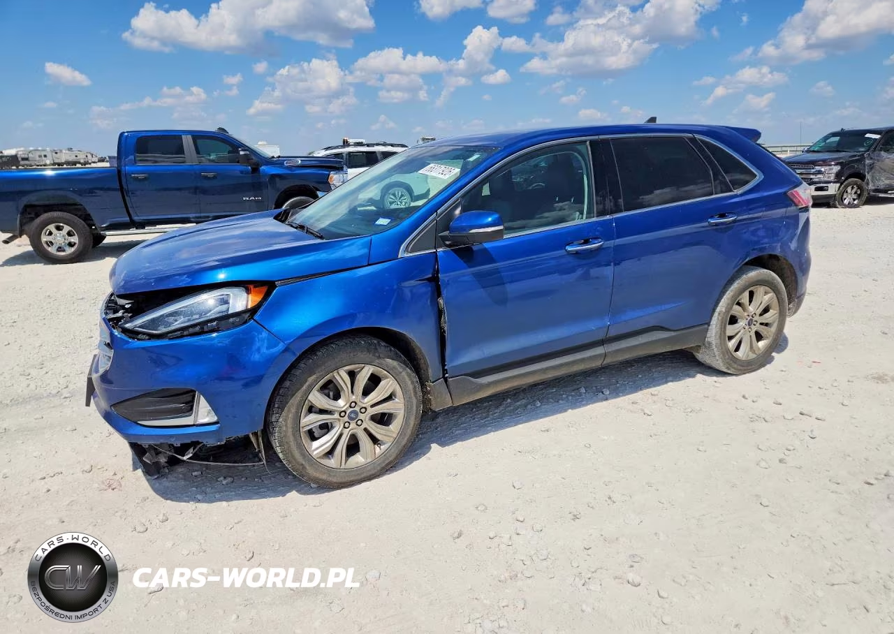 2022 Ford Edge Titanium VIN:2FMPK4K98NBB04510 - 1