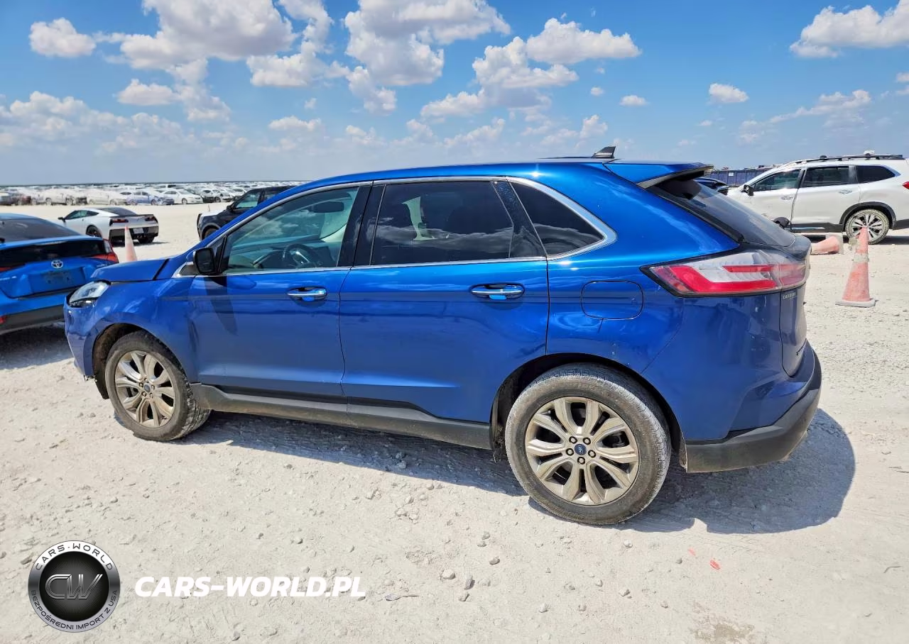2022 Ford Edge Titanium VIN:2FMPK4K98NBB04510 - 2