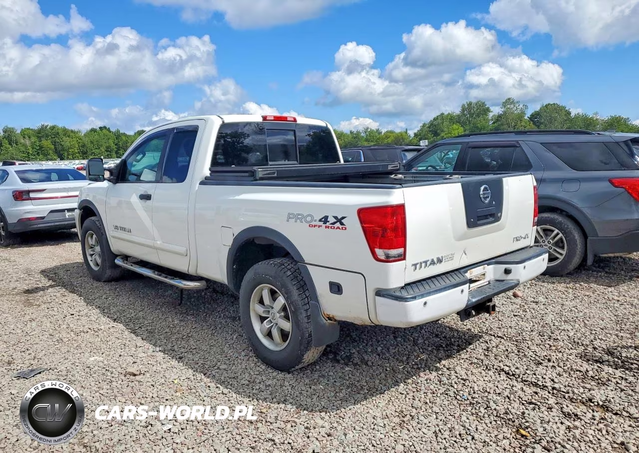 2012 Nissan Titan Sv VIN:1N6AA0CC5CN329613 - 2