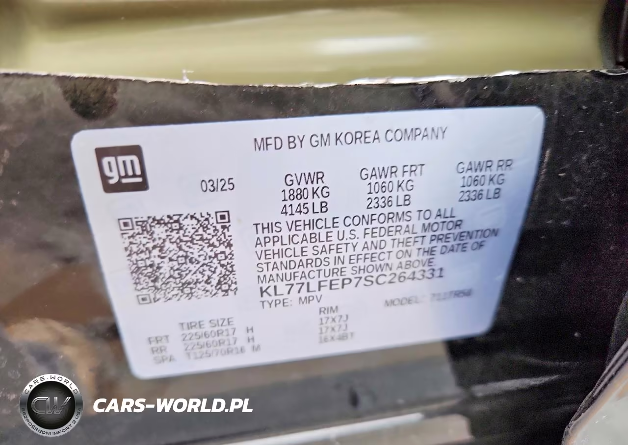 2025 Chevrolet Trax Ls VIN:KL77LFEP7SC264331 - 13
