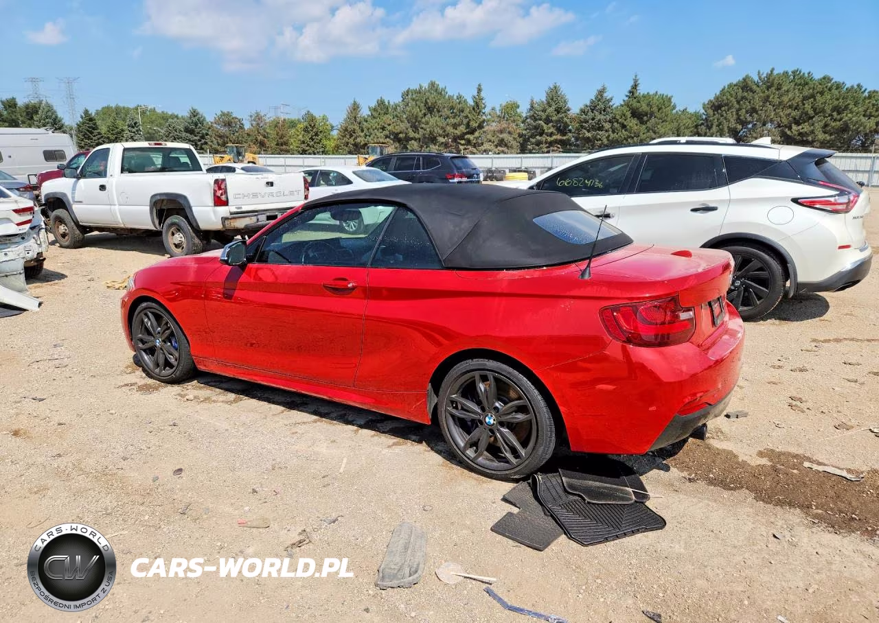 2017 BMW M240I VIN:WBA2L1C34HV666852 - 2