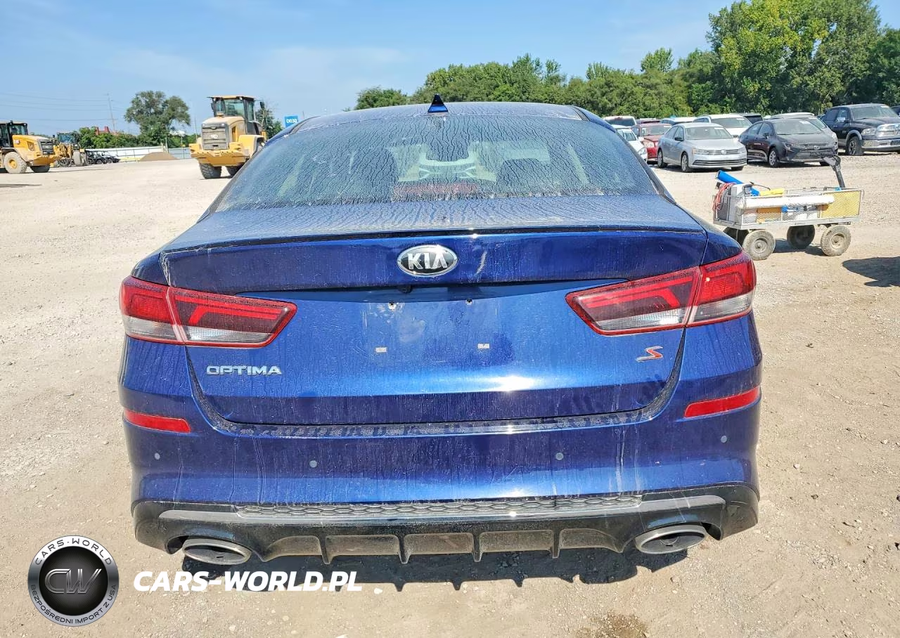2019 Kia Optima S VIN:5XXGT4L30KG315028 - 6