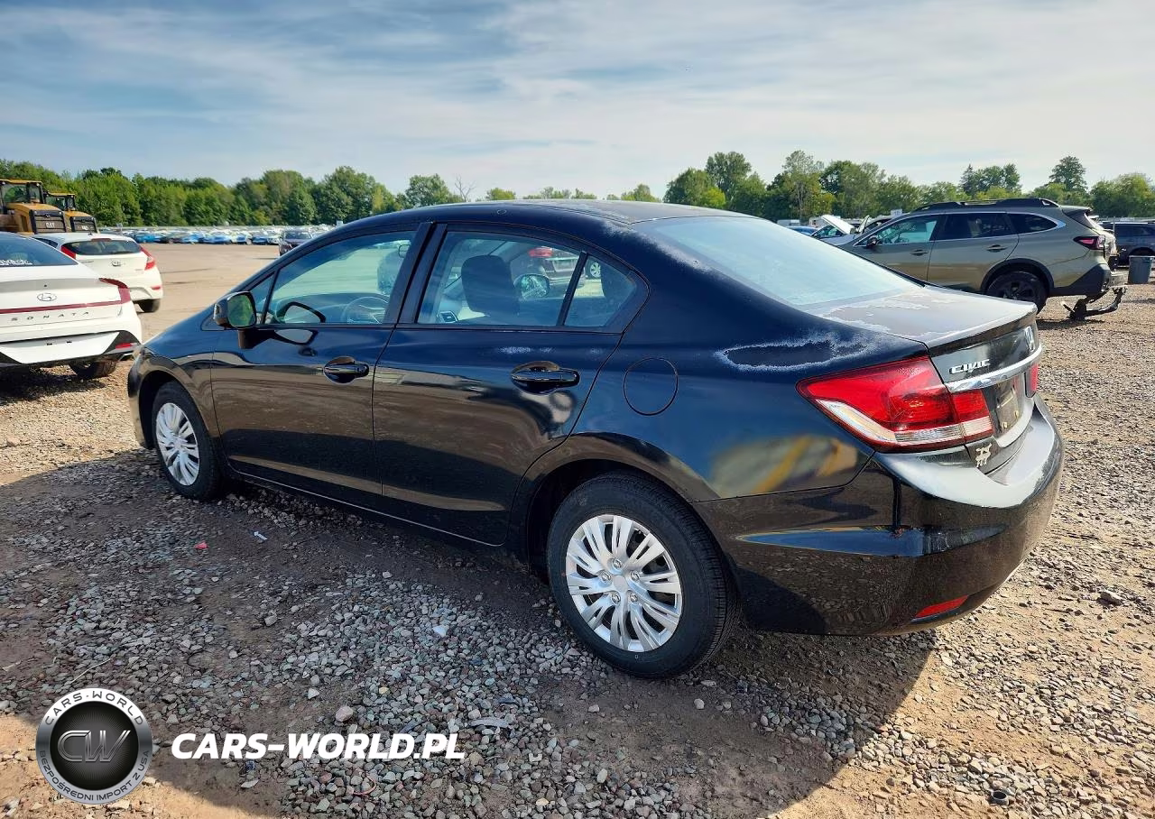 2013 Honda Civic Lx VIN:2HGFB2F55DH550929 - 2