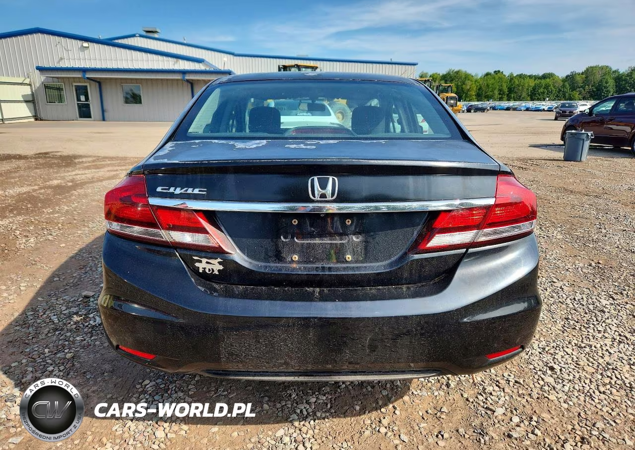 2013 Honda Civic Lx VIN:2HGFB2F55DH550929 - 6