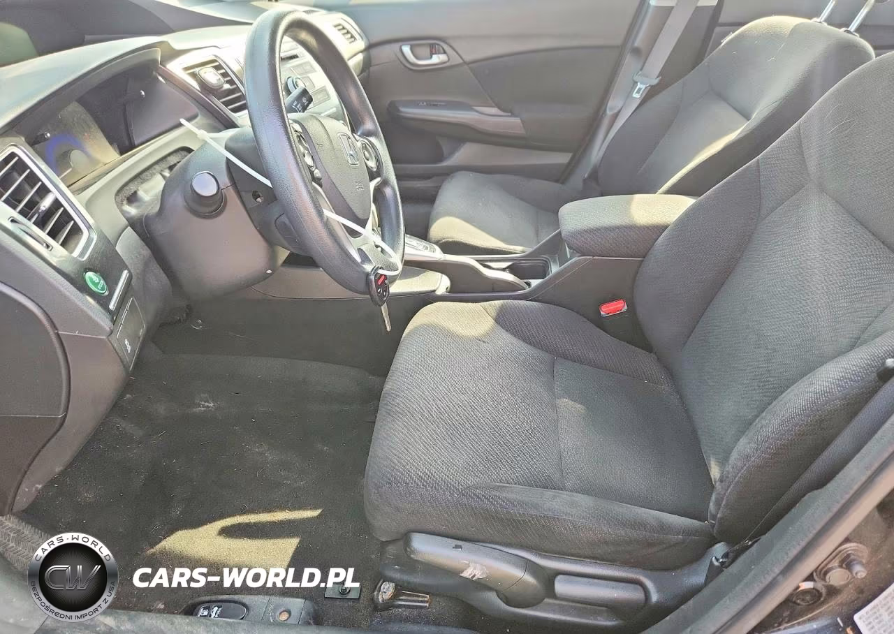 2013 Honda Civic Lx VIN:2HGFB2F55DH550929 - 7