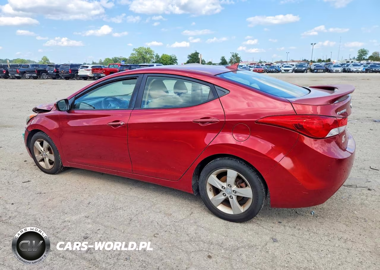 2013 Hyundai Elantra Gls VIN:KMHDH4AE0DU714393 - 2