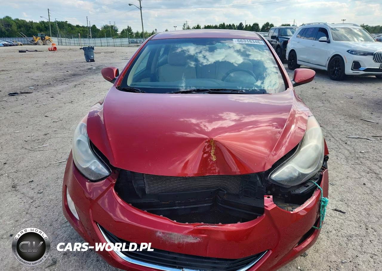 2013 Hyundai Elantra Gls VIN:KMHDH4AE0DU714393 - 5