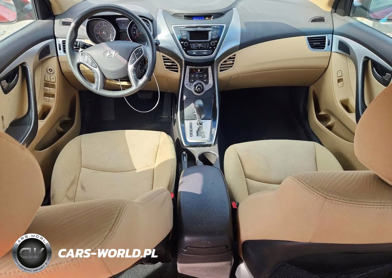 2013 Hyundai Elantra Gls VIN:KMHDH4AE0DU714393 - 8
