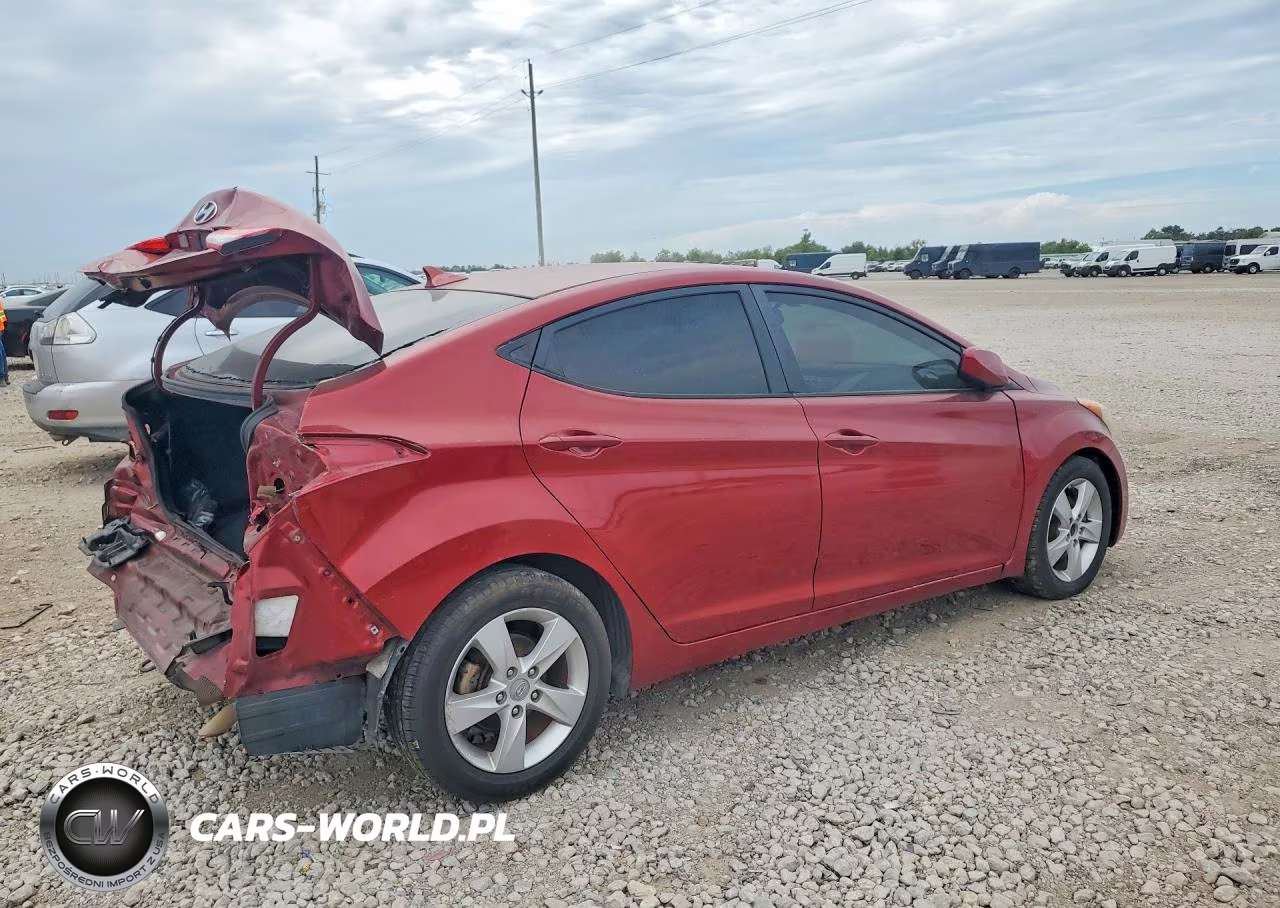 2013 Hyundai Elantra Gls VIN:5NPDH4AE9DH333110 - 3