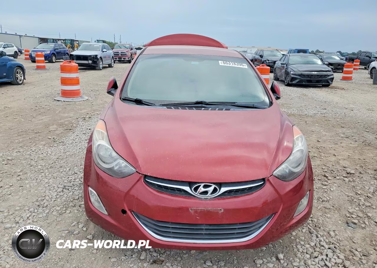 2013 Hyundai Elantra Gls VIN:5NPDH4AE9DH333110 - 5