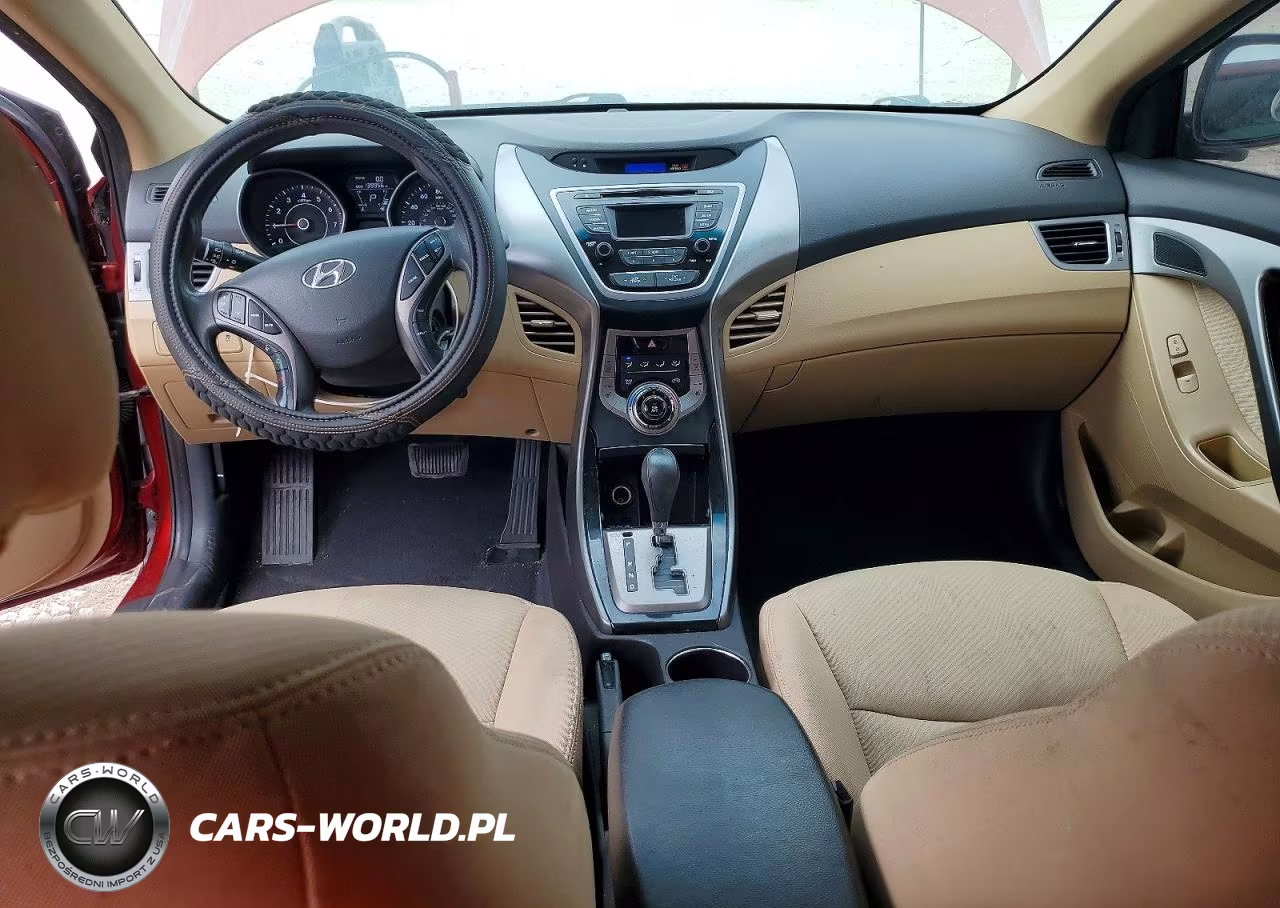 2013 Hyundai Elantra Gls VIN:5NPDH4AE9DH333110 - 8