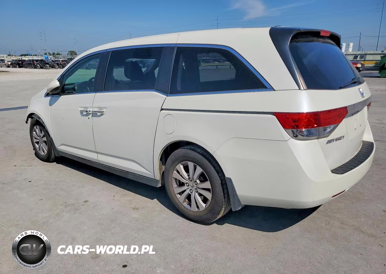 2016 Honda Odyssey Exl VIN:5FNRL5H62GB007340 - 2