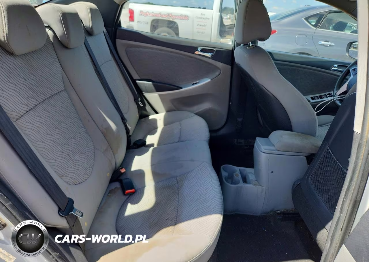 2014 Hyundai Accent Gls VIN:KMHCU4AE1EU621052 - 10