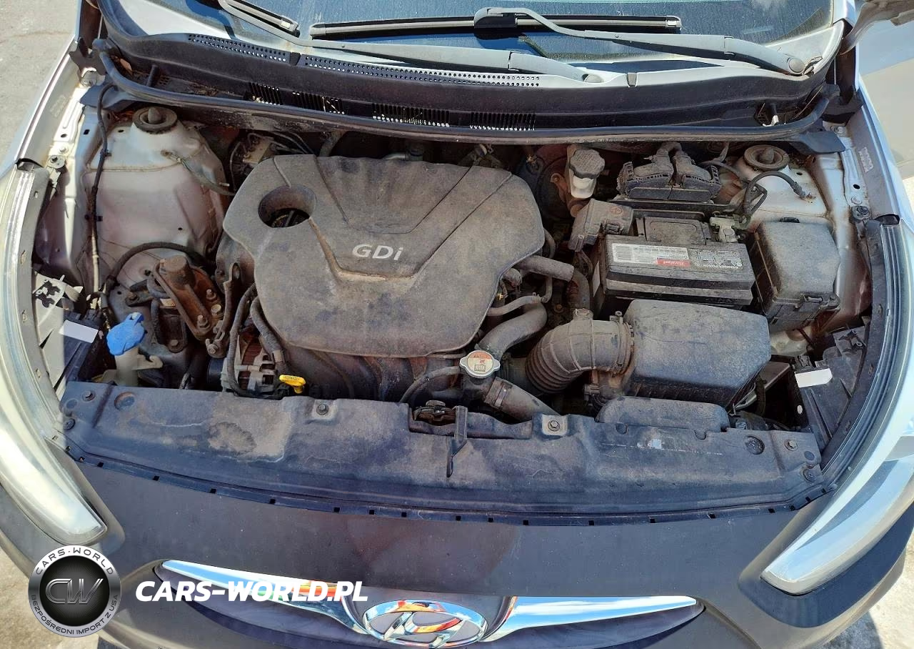 2014 Hyundai Accent Gls VIN:KMHCU4AE1EU621052 - 11