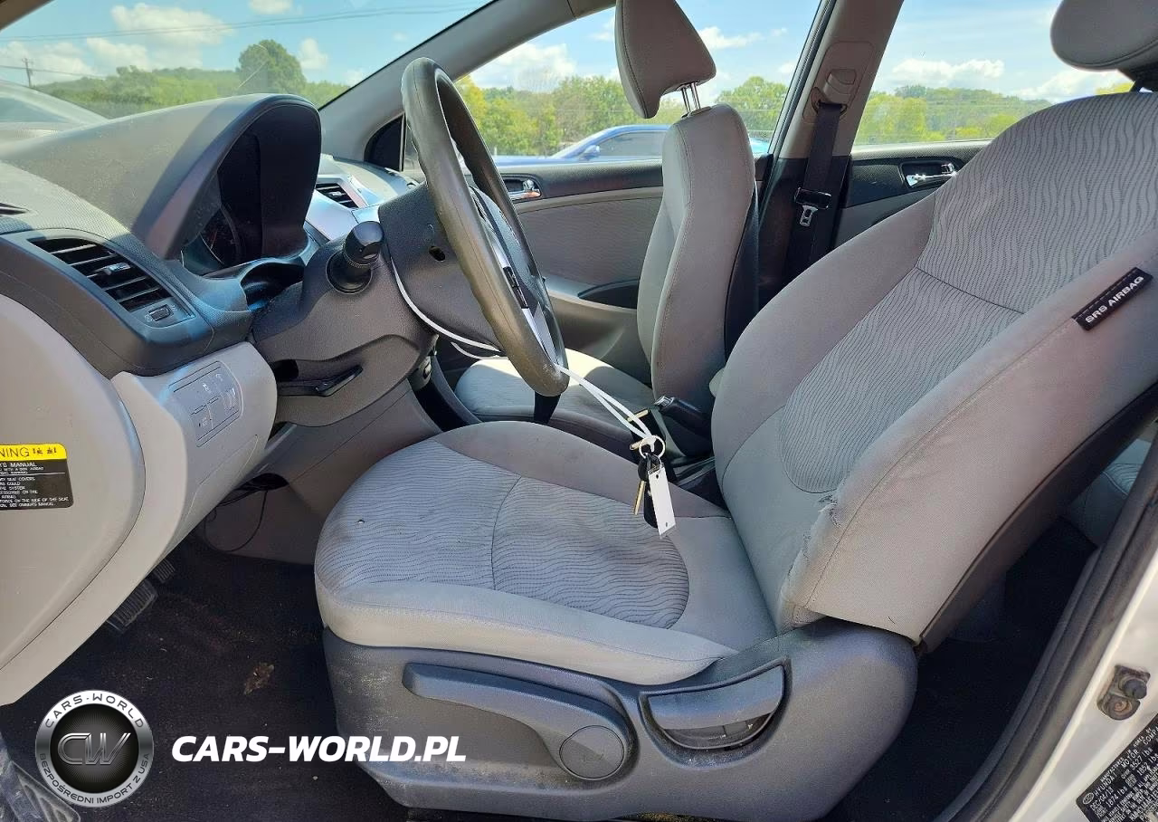2014 Hyundai Accent Gls VIN:KMHCU4AE1EU621052 - 7