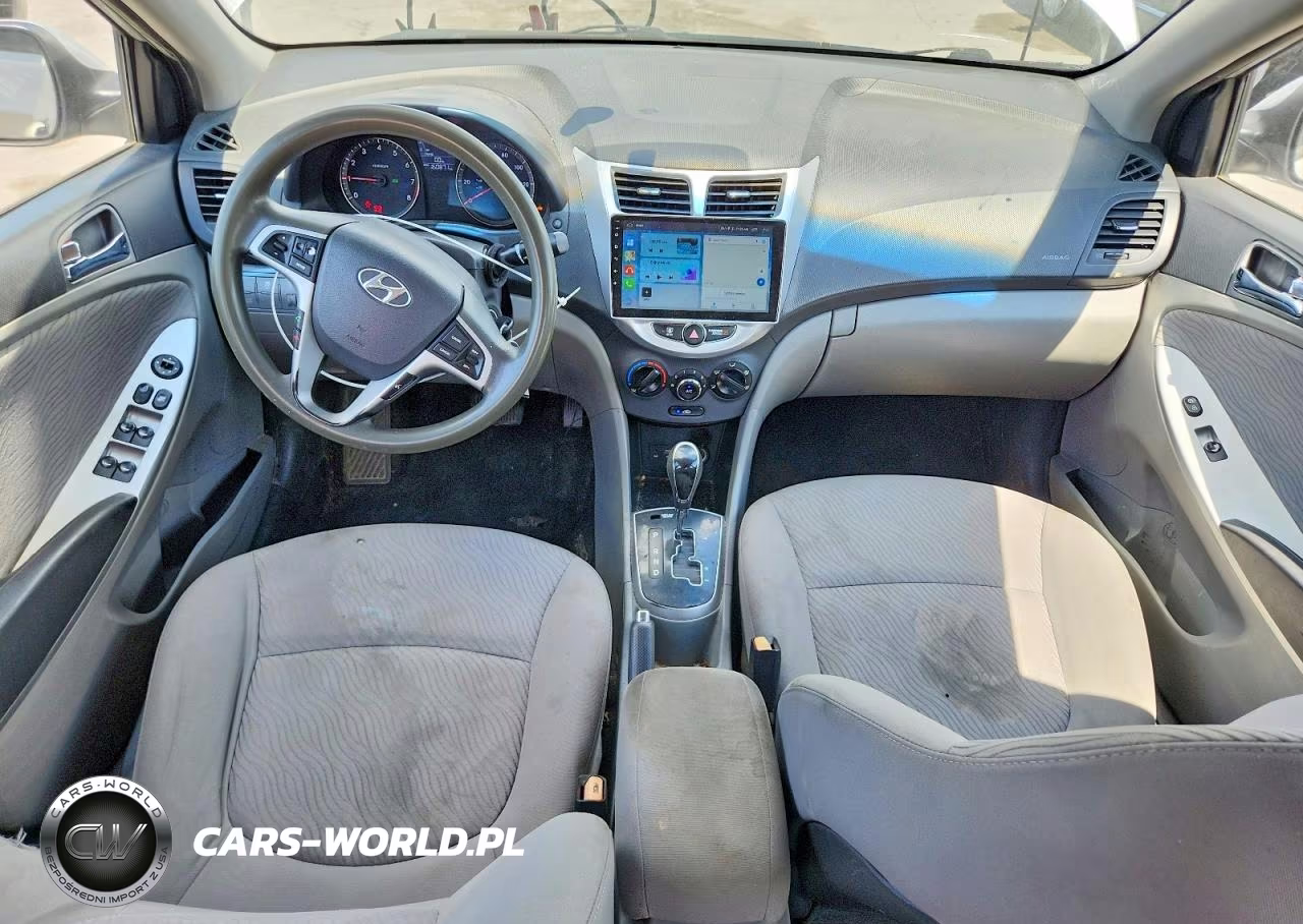 2014 Hyundai Accent Gls VIN:KMHCU4AE1EU621052 - 8