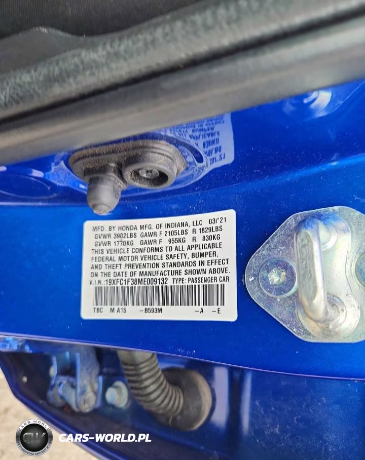 2021 Honda Civic Ex VIN:19XFC1F38ME009132 - 12