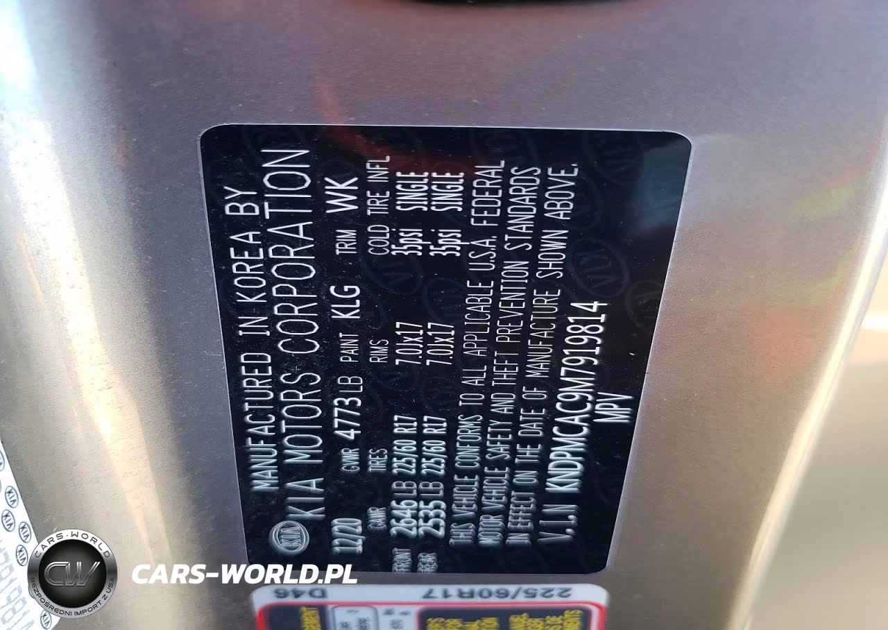 2021 Kia Sportage Lx VIN:KNDPMCAC9M7919814 - 12