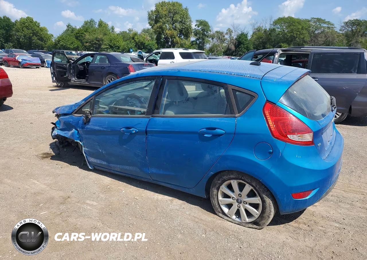 2012 Ford Fiesta Se VIN:3FADP4EJ1CM187794 - 2