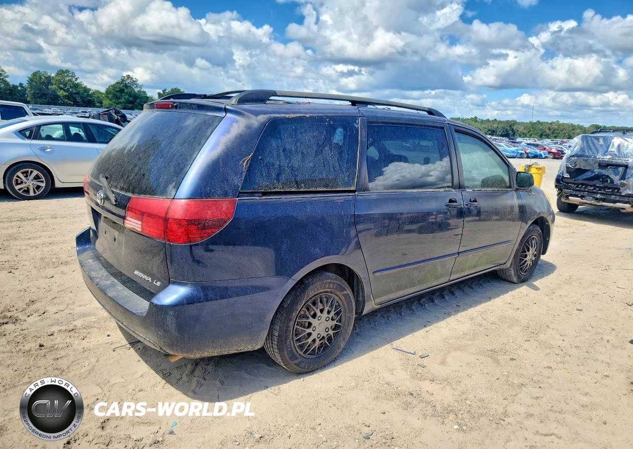 2004 Toyota Sienna Le 7 Passenger VIN:5TDZA23CX4S131235 - 3