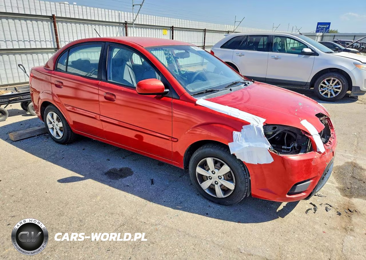 2011 Kia Rio Lx VIN:KNADH4A31B6736906 - 4