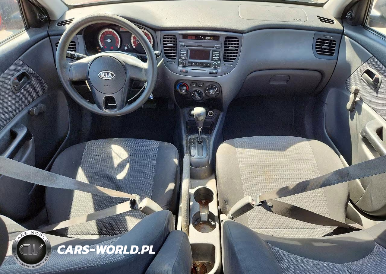 2011 Kia Rio Lx VIN:KNADH4A31B6736906 - 8