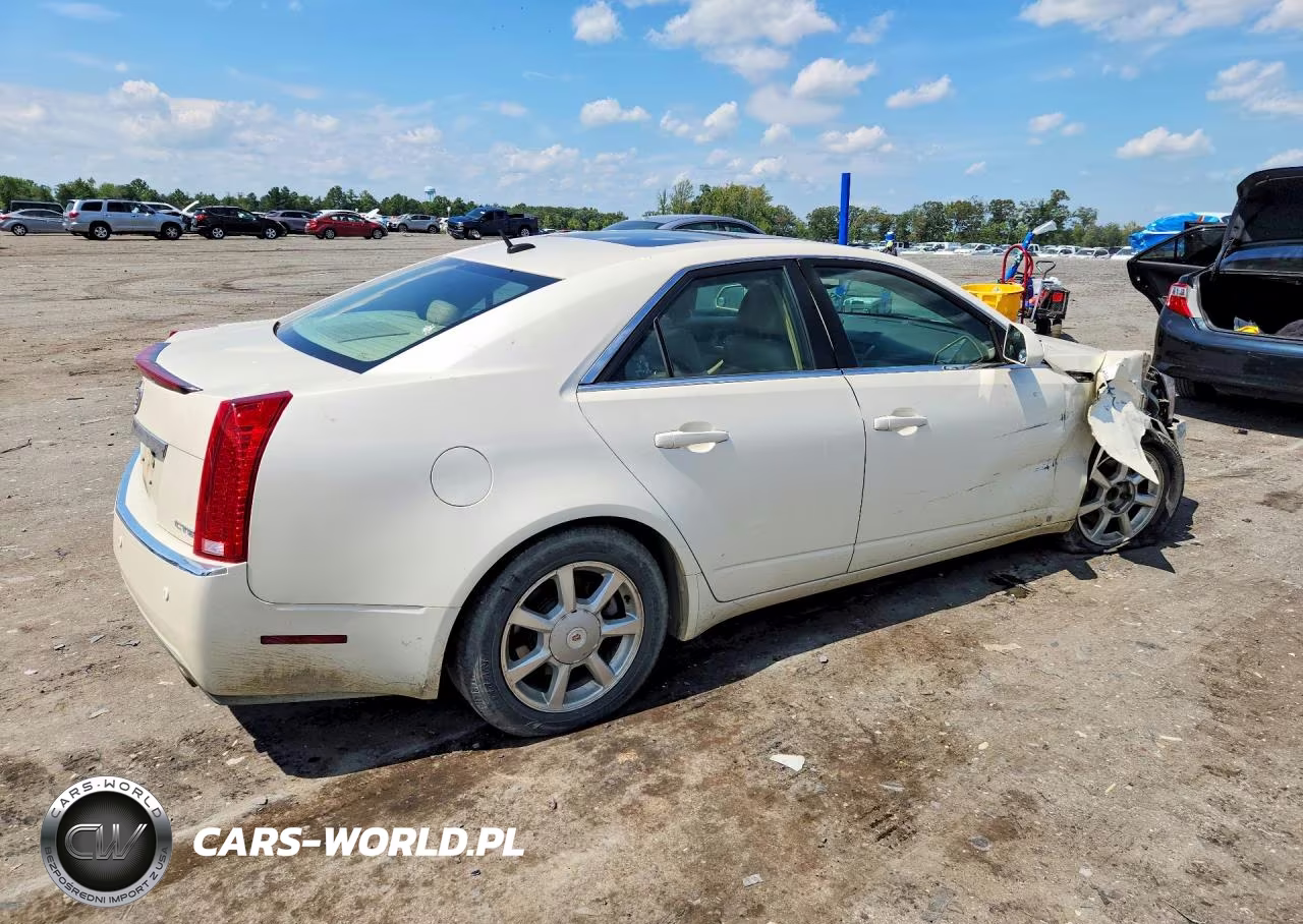 2008 Cadillac Cts Hi Feature V6 VIN:1G6DP57VX80125548 - 3