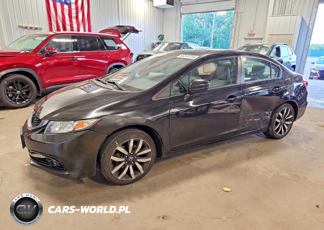 2015 Honda Civic Exl VIN:19XFB2F93FE103046 - 1