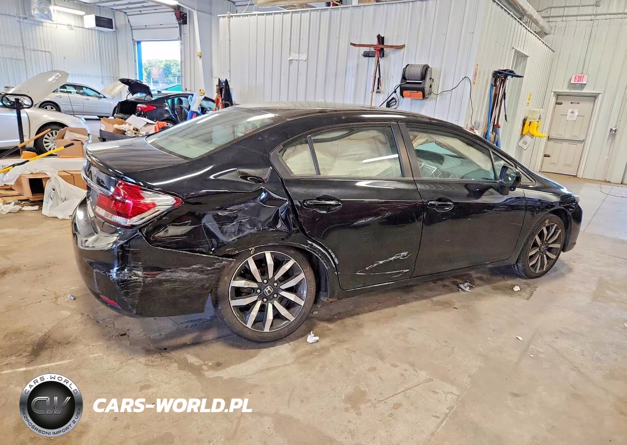 2015 Honda Civic Exl VIN:19XFB2F93FE103046 - 3