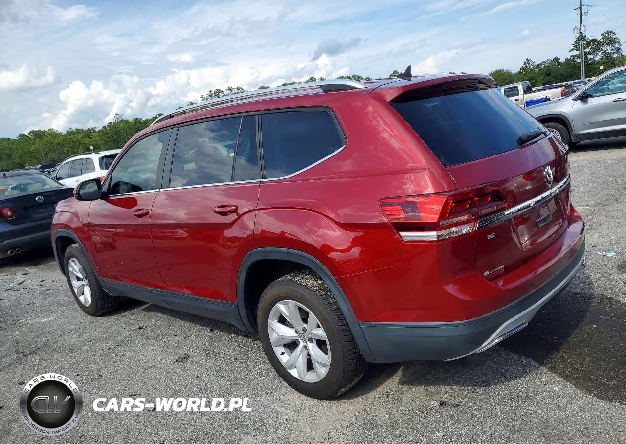 2018 Volkswagen Atlas Se VIN:1V2KR2CA2JC526336 - 2