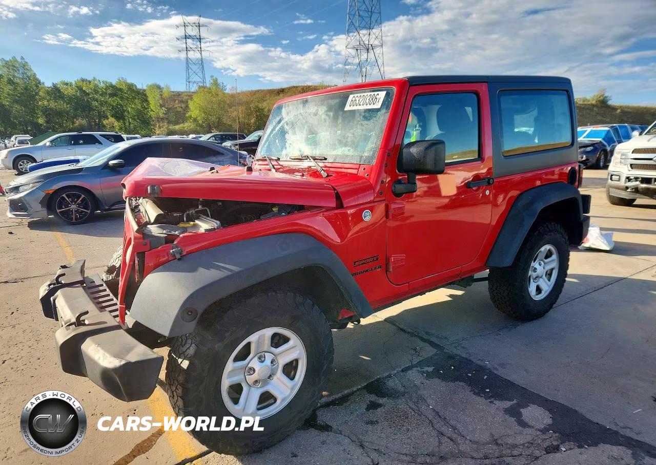 2015 Jeep Wrangler Sport VIN:1C4AJWAG2FL503780 - 1