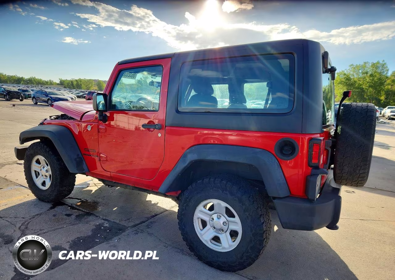 2015 Jeep Wrangler Sport VIN:1C4AJWAG2FL503780 - 2