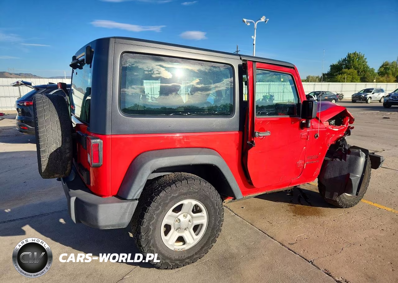 2015 Jeep Wrangler Sport VIN:1C4AJWAG2FL503780 - 3