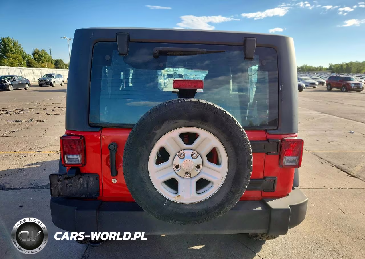 2015 Jeep Wrangler Sport VIN:1C4AJWAG2FL503780 - 6