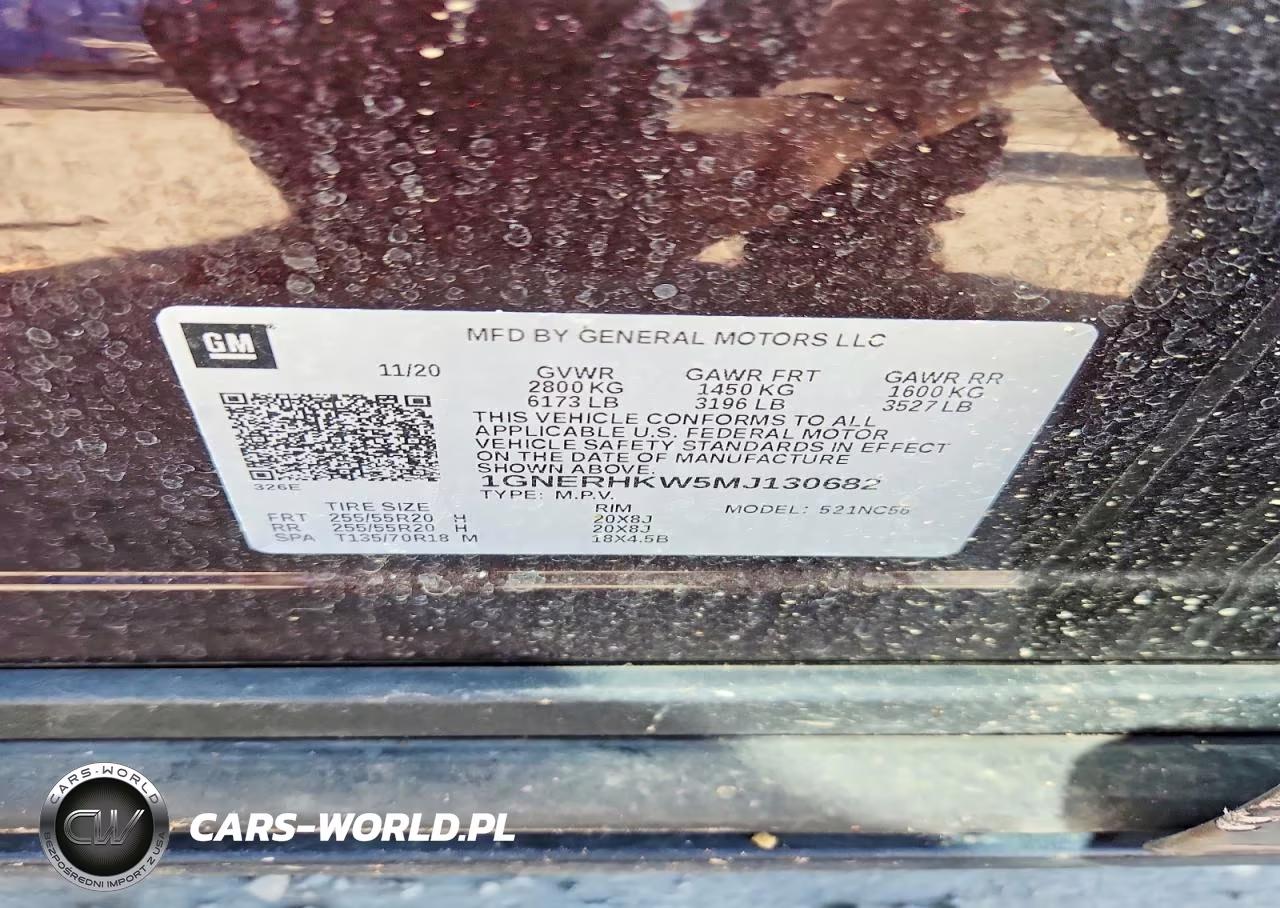 2021 Chevrolet Traverse Lt VIN:1GNERHKW5MJ130682 - 13