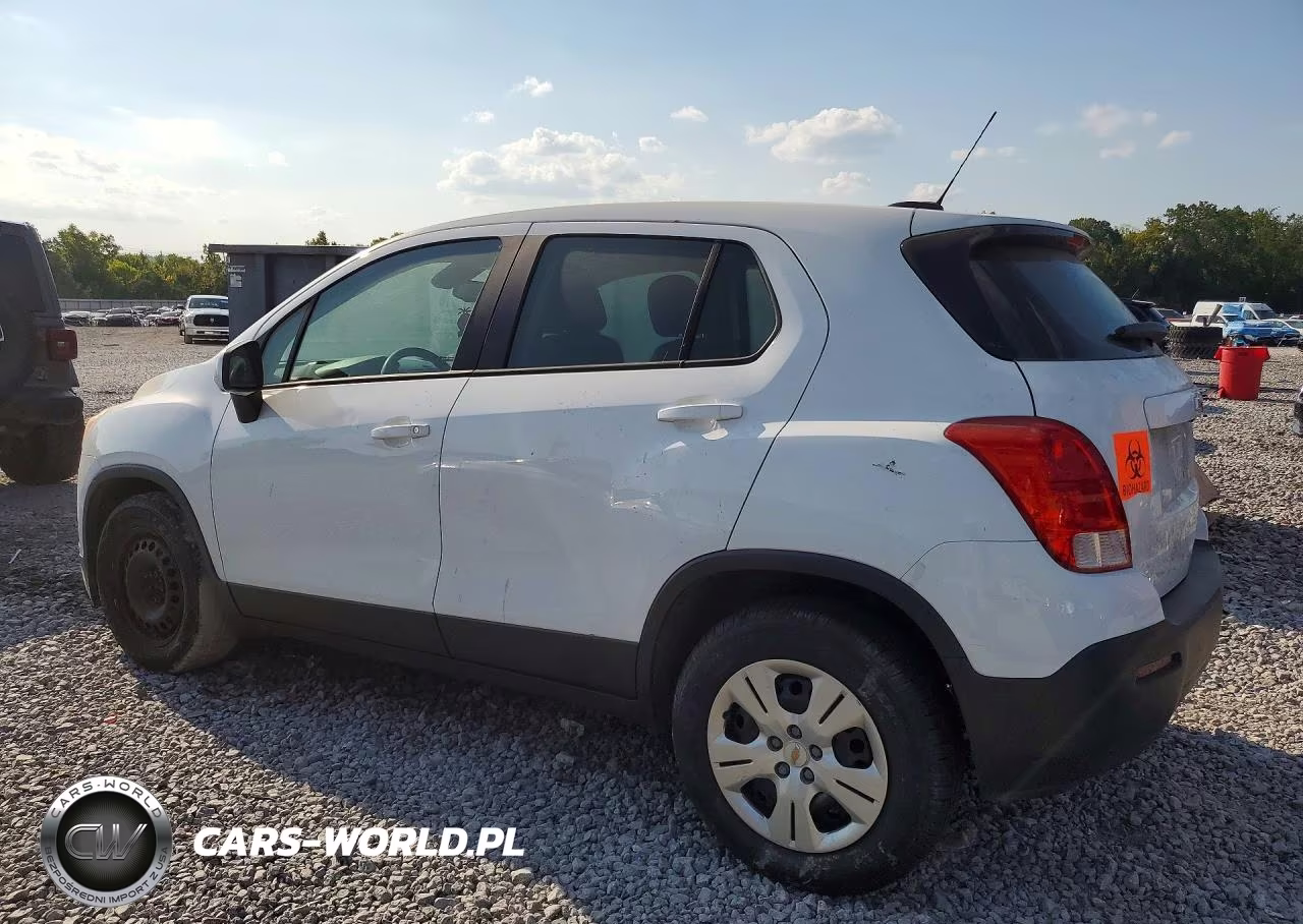 2016 Chevrolet Trax Ls VIN:KL7CJKSB5GB601386 - 2