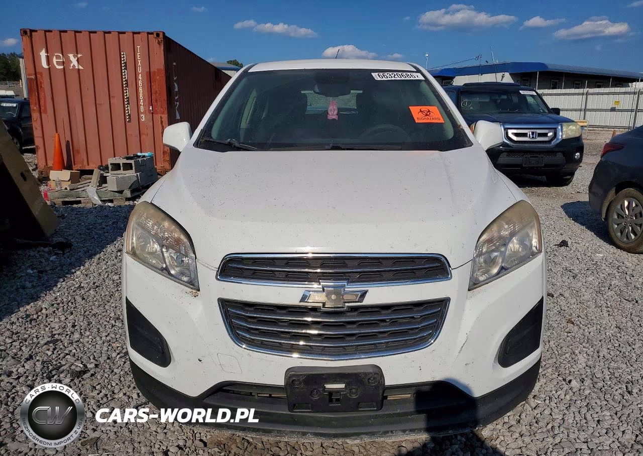 2016 Chevrolet Trax Ls VIN:KL7CJKSB5GB601386 - 5