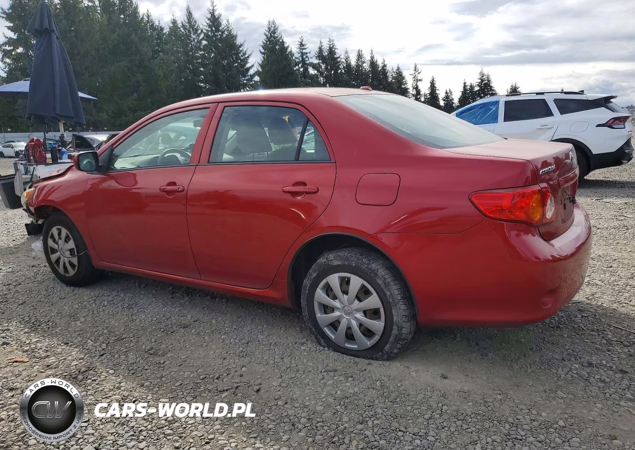 2009 Toyota Corolla Le VIN:JTDBL40E199029356 - 2