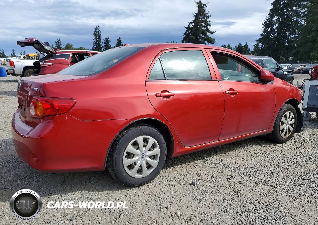 2009 Toyota Corolla Le VIN:JTDBL40E199029356 - 3