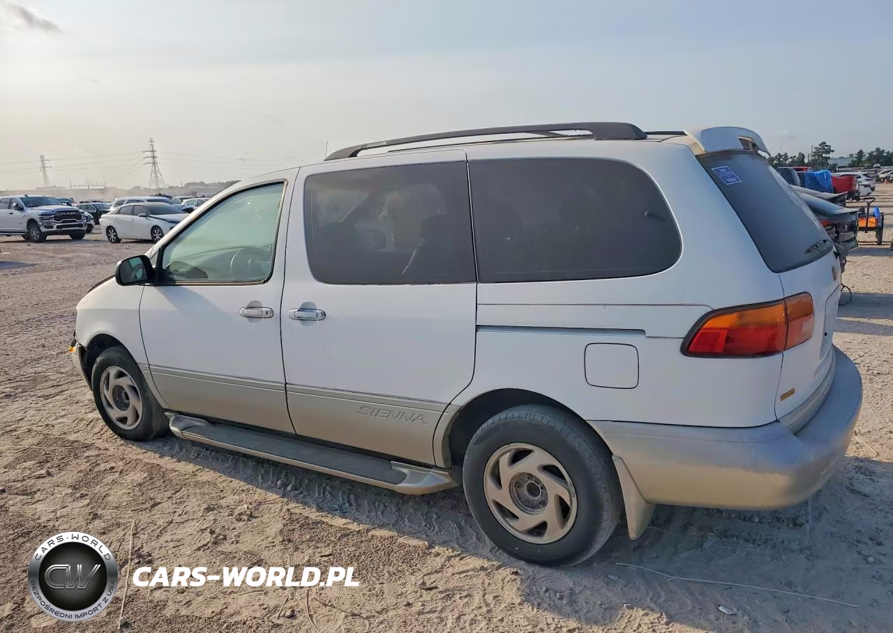 2000 Toyota Sienna Le VIN:4T3ZF13C6YU177029 - 2