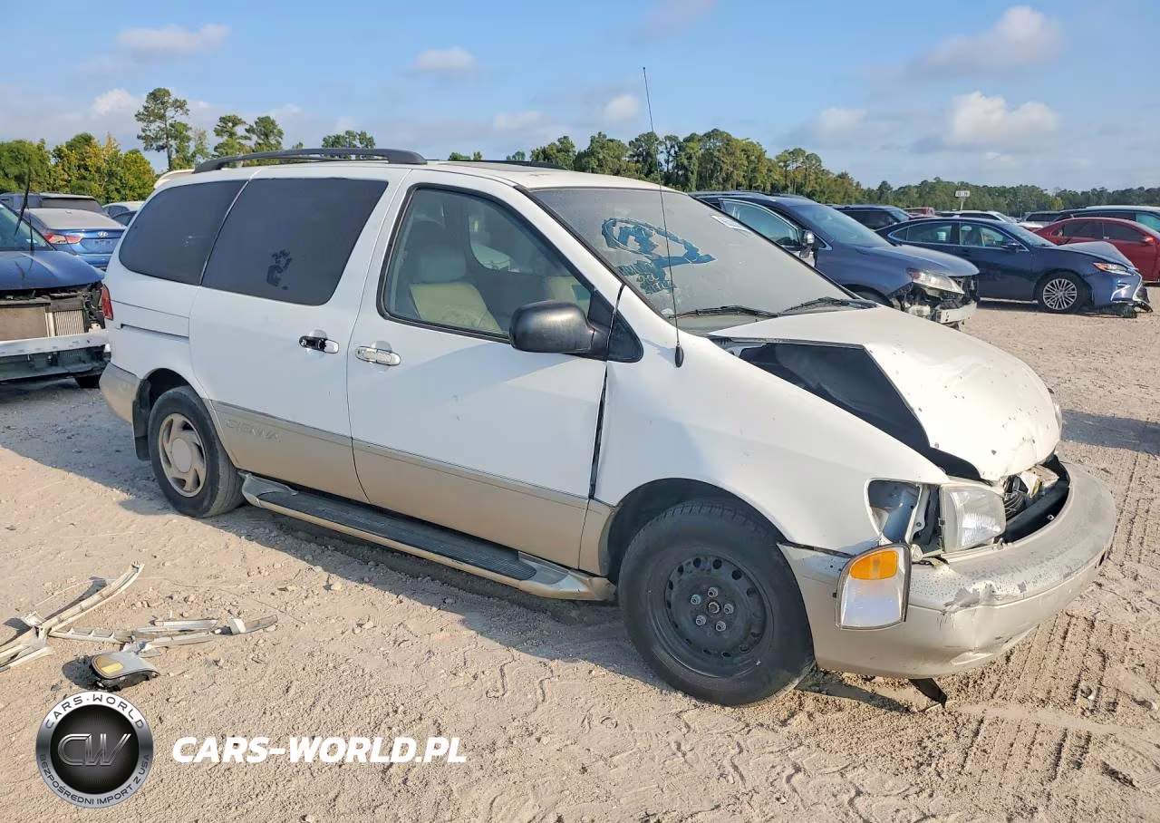 2000 Toyota Sienna Le VIN:4T3ZF13C6YU177029 - 4
