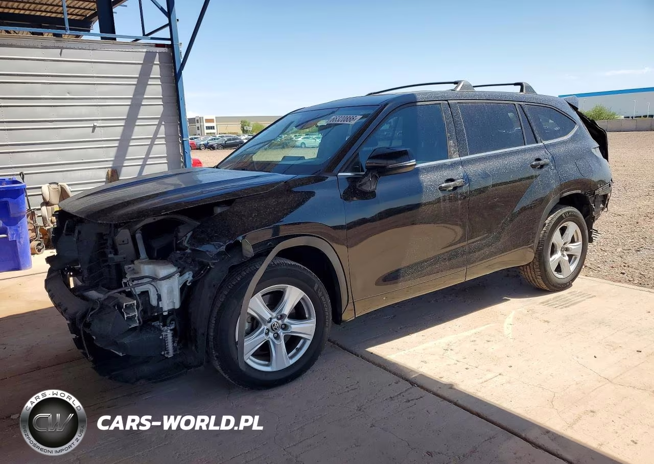 2022 Toyota Highlander Le VIN:5TDZZRAH7NS543338 - 1