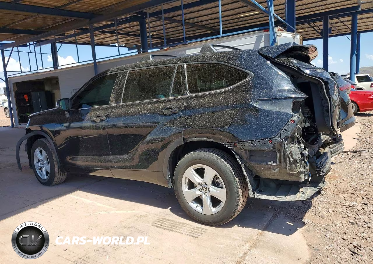 2022 Toyota Highlander Le VIN:5TDZZRAH7NS543338 - 2